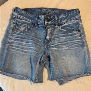 American Eagle Outfitters Light Blue Jean Shorts
